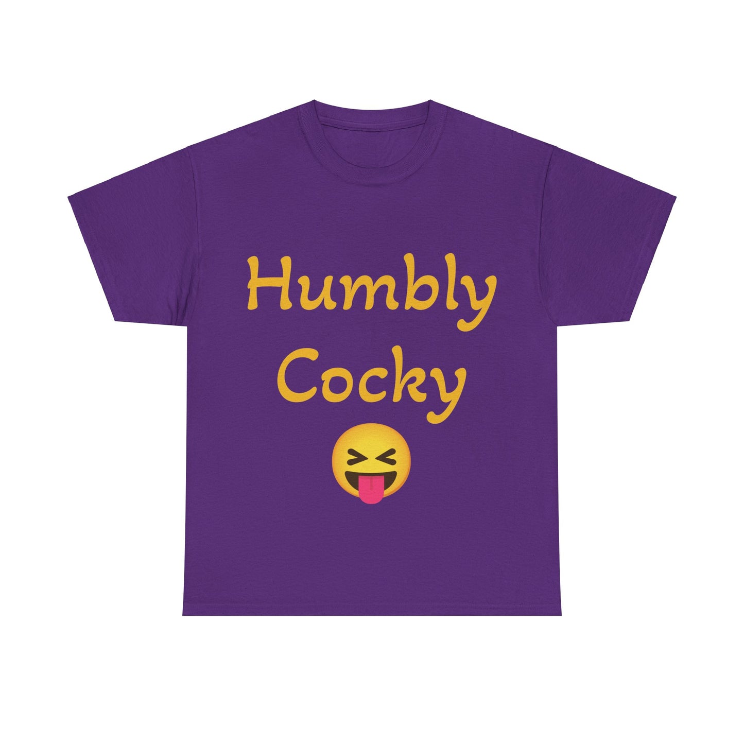 Humbly Cocky Unisex Heavy Cotton Tee