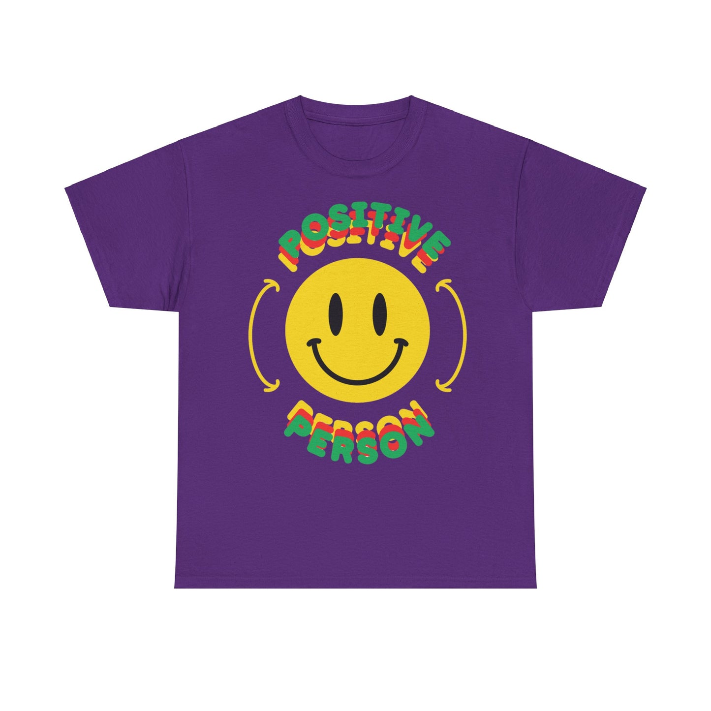 Colourful Positive Person Unisex Heavy Cotton Tee