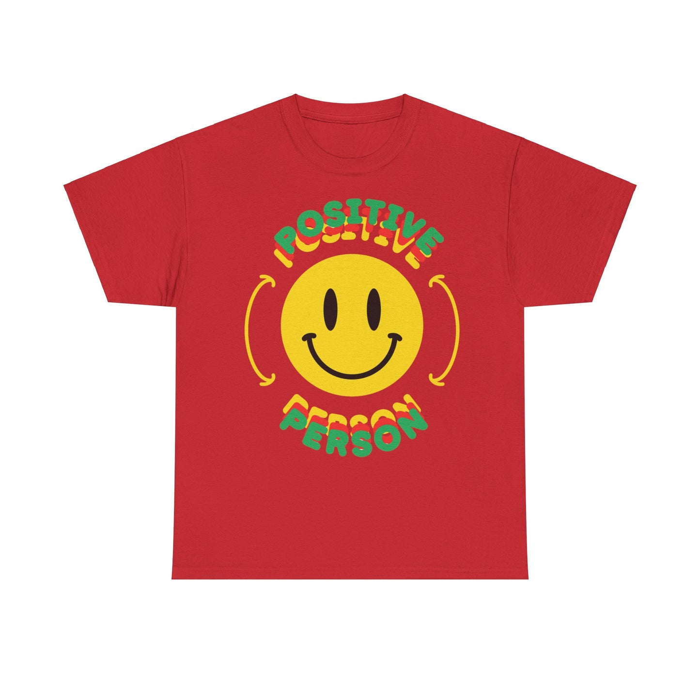 Colourful Positive Person Unisex Heavy Cotton Tee