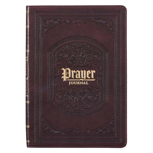 The LORD's Prayer Dark Brown Prompted Prayer Journal